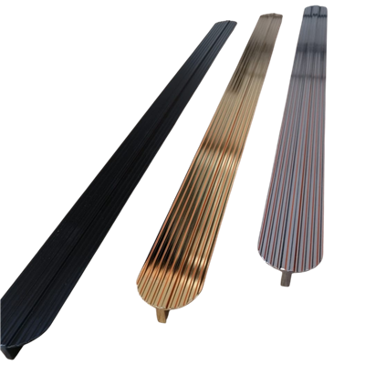 T-40 Çizgili 800 mm Altın Mobilya Dolap Kulpu