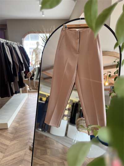 Verona Zara Model Kumaş Pantolon | Bej