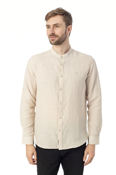 0002248 Vip Stendo Erkek Gömlek Bej