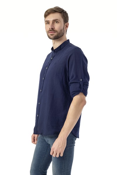 0002248 Vip Stendo Erkek Gömlek Lacivert
