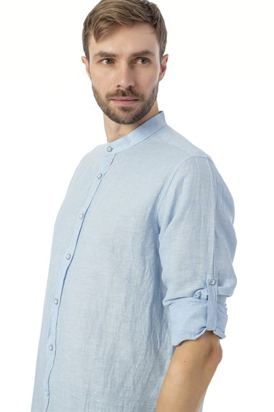 0002248 Vip Stendo Erkek Gömlek Mavi