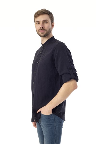 0002248 Vip Stendo Erkek Gömlek Siyah