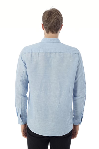 0002253 Vip Stendo Erkek Gömlek Mavi