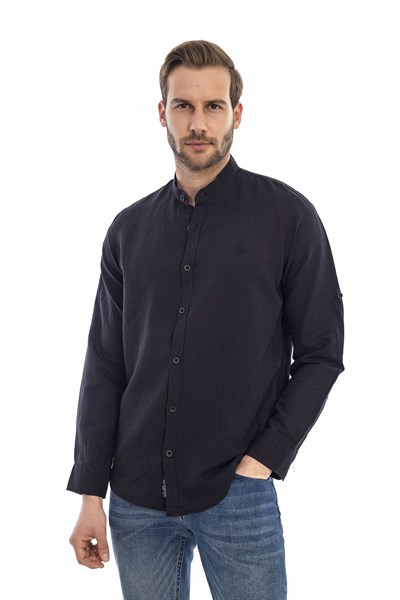 0002256 Vip Stendo Erkek Gömlek Siyah