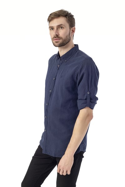 0002261 Vip Stendo Erkek Gömlek Lacivert