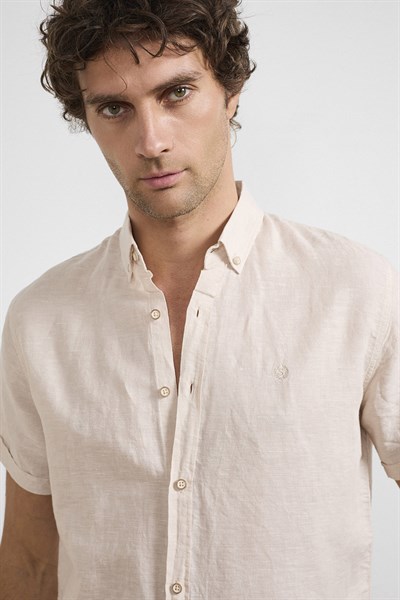 0002265 Vip Stendo Erkek Gömlek Bej