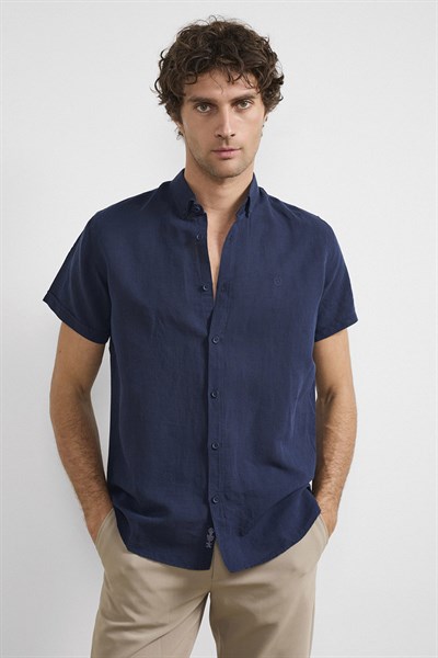 0002265 Vip Stendo Erkek Gömlek Lacivert