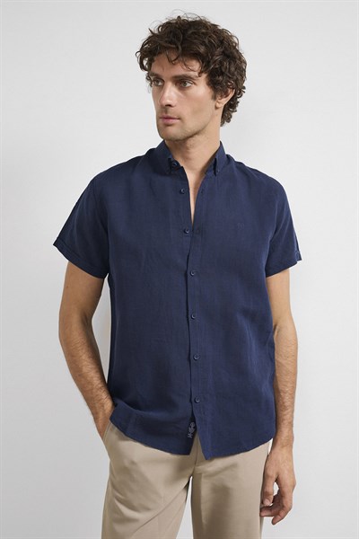 0002265 Vip Stendo Erkek Gömlek Lacivert