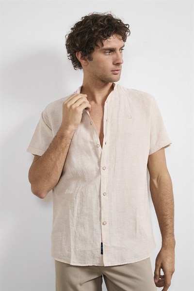 0002275 Vip Stendo Erkek Gömlek Bej