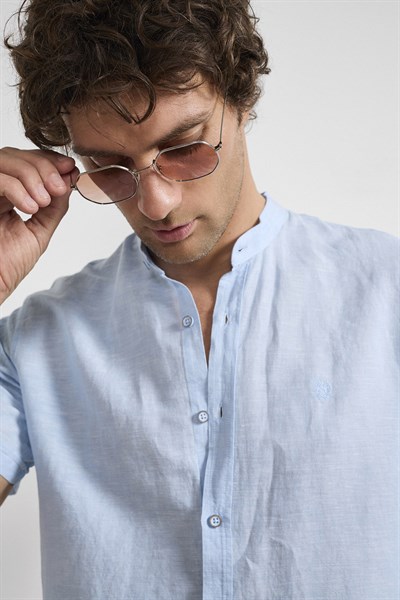 0002275 Vip Stendo Erkek Gömlek Mavi