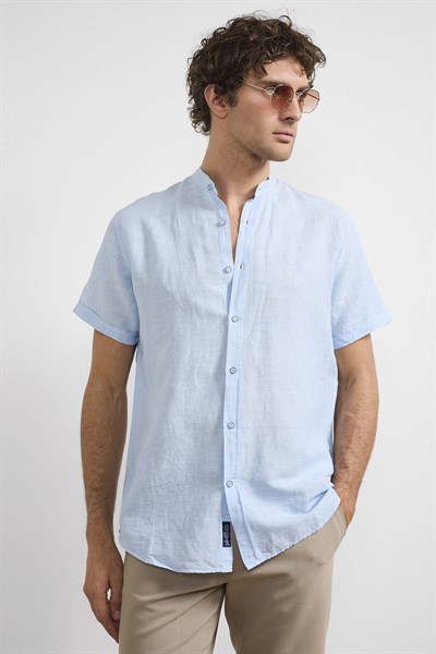 0002275 Vip Stendo Erkek Gömlek Mavi