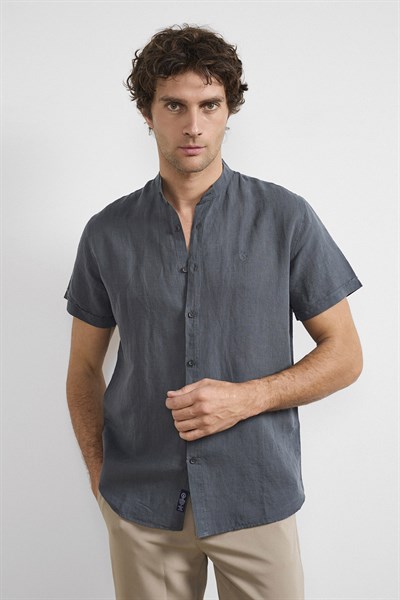 0002275 Vip Stendo Erkek Gömlek Nardo Gri