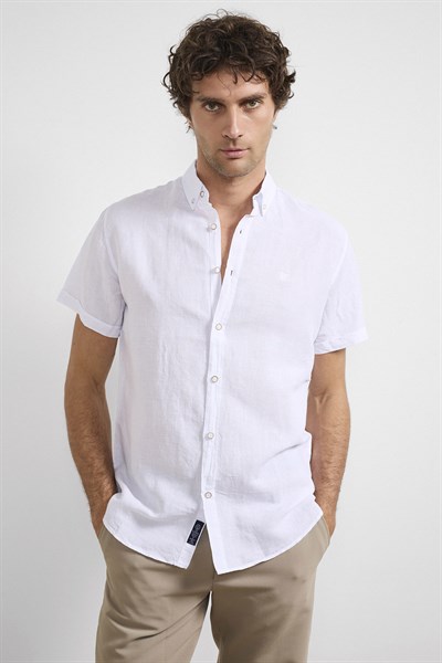 0002300 Vip Stendo Erkek Gömlek Beyaz