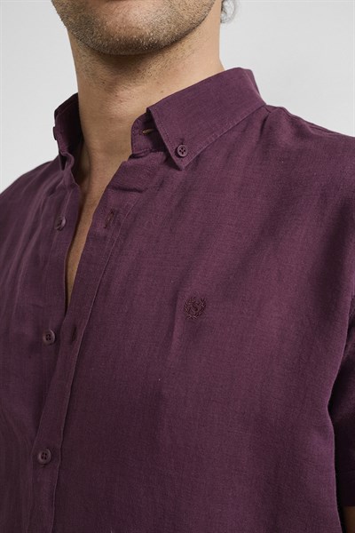 0002300 Vip Stendo Erkek Gömlek Bordo