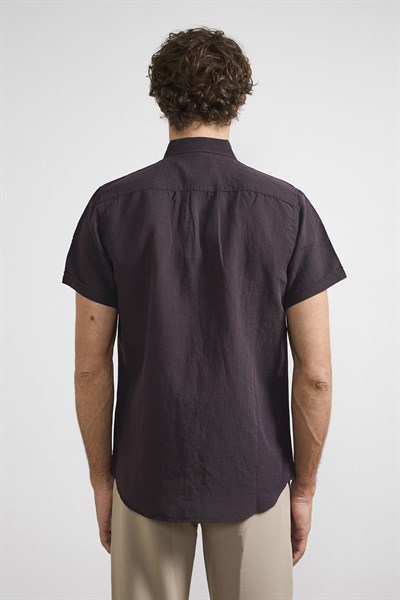 0002300 Vip Stendo Erkek Gömlek Kahverengi