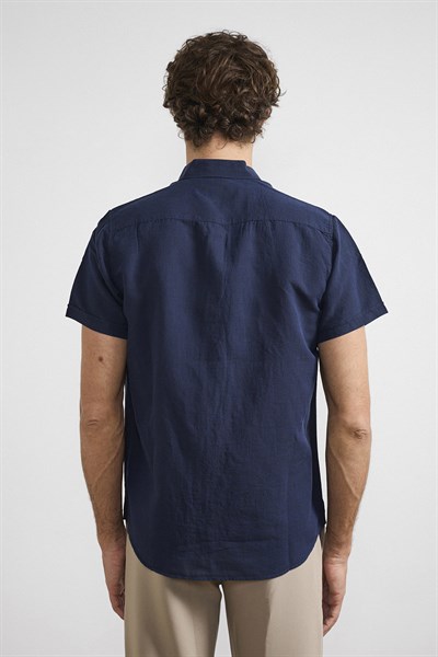 0002300 Vip Stendo Erkek Gömlek Lacivert