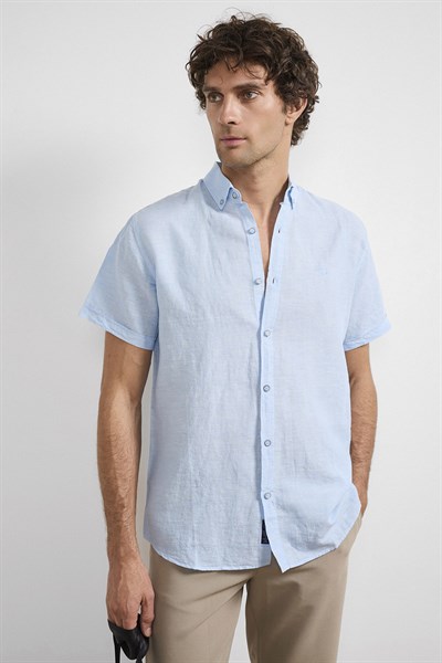 0002300 Vip Stendo Erkek Gömlek Mavi