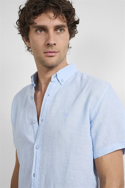 0002300 Vip Stendo Erkek Gömlek Mavi