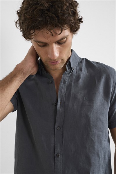 0002300 Vip Stendo Erkek Gömlek Nardo Gri