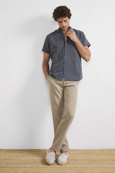 0002300 Vip Stendo Erkek Gömlek Nardo Gri