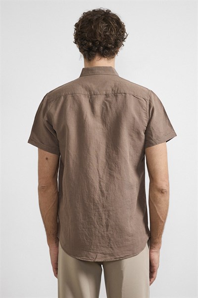 0002300 Vip Stendo Erkek Gömlek Vizon