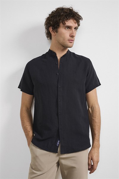 0002303 Vip Stendo Erkek Gömlek Siyah