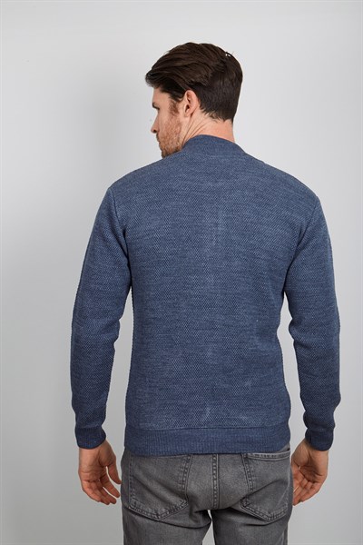 0002381 Vip Stendo Erkek Hırka Indigo