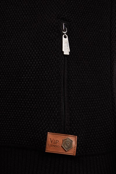 0002381 Vip Stendo Erkek Hırka Siyah