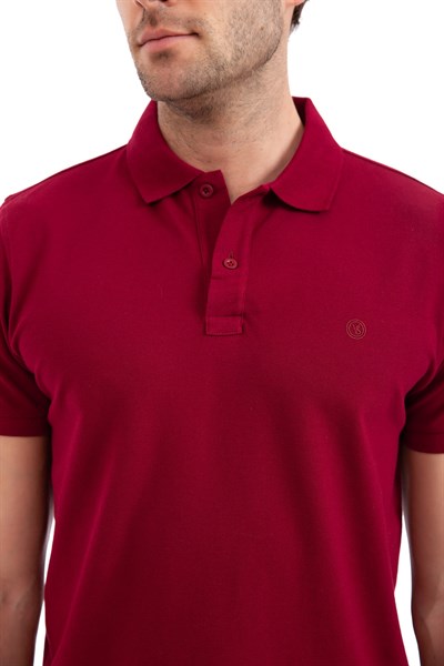 0003072 Vip Stendo Erkek Tişört Bordo