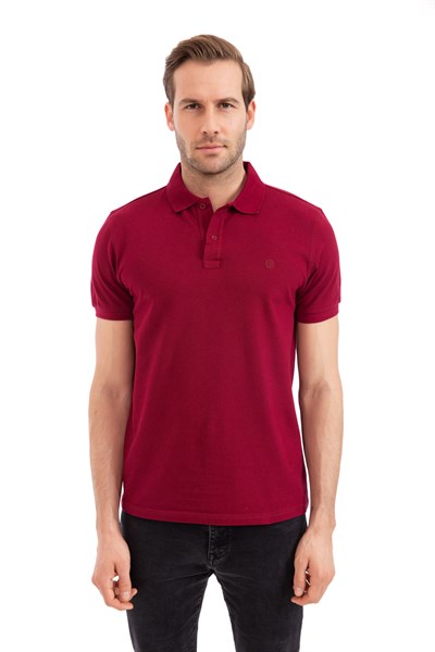 0003072 Vip Stendo Erkek Tişört Bordo