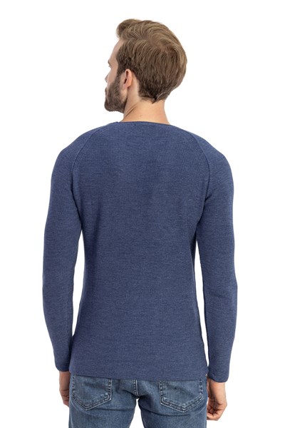 0004405 Vip Stendo Erkek Kazak Indigo