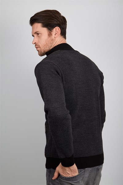 0005609 Vip Stendo Erkek Hırka Siyah