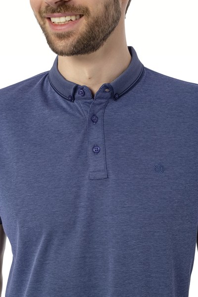 0011553 Vip Stendo Erkek Tişört Indigo