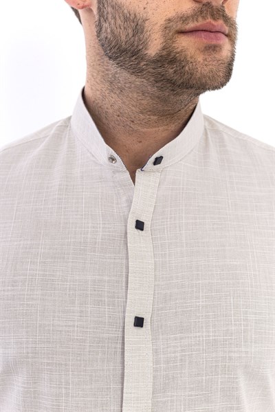 0012469 Vip Stendo Erkek Gömlek Bej