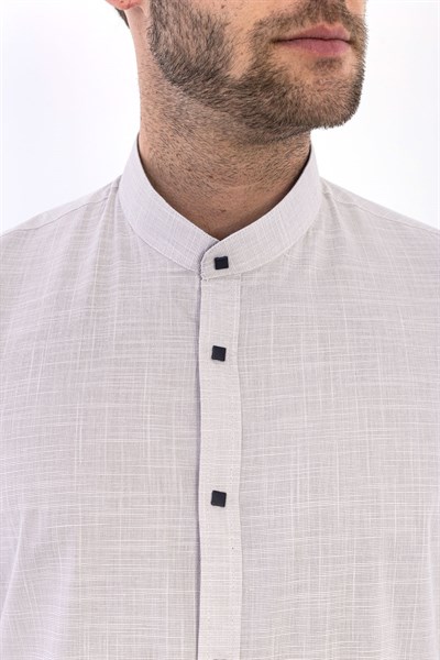 0012469 Vip Stendo Erkek Gömlek Gri