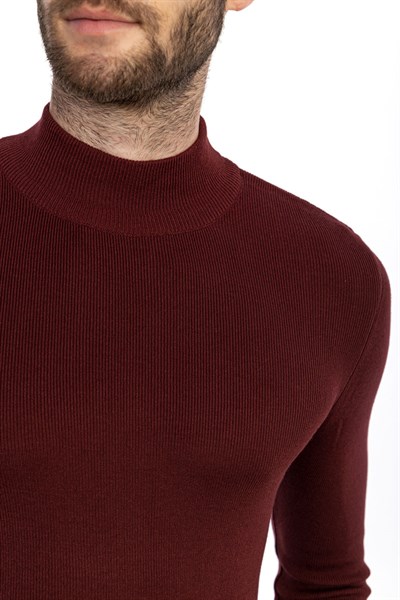 0015802 Vip Stendo Erkek Kazak Bordo