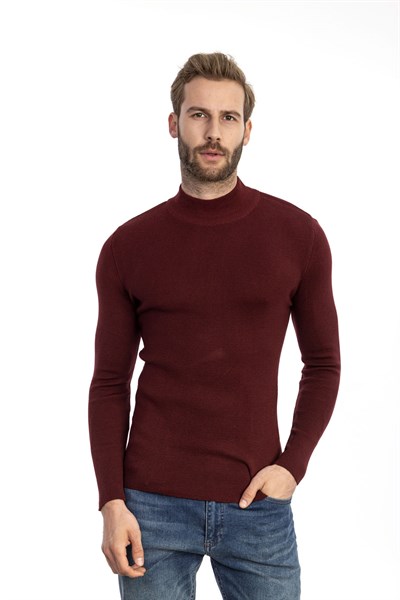 0015802 Vip Stendo Erkek Kazak Bordo