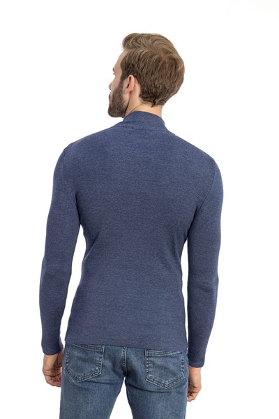 0015802 Vip Stendo Erkek Kazak Indigo
