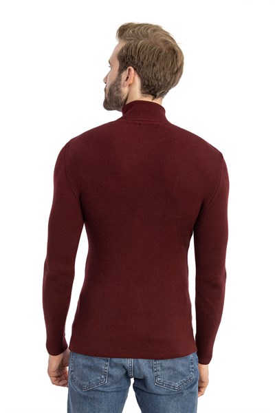 0015847 Vip Stendo Erkek Kazak Bordo