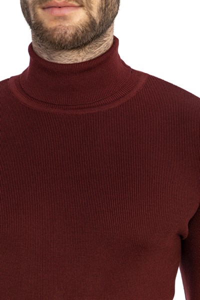 0015847 Vip Stendo Erkek Kazak Bordo