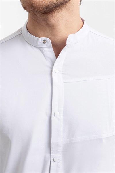 0015938 Vip Stendo Erkek Gömlek Beyaz