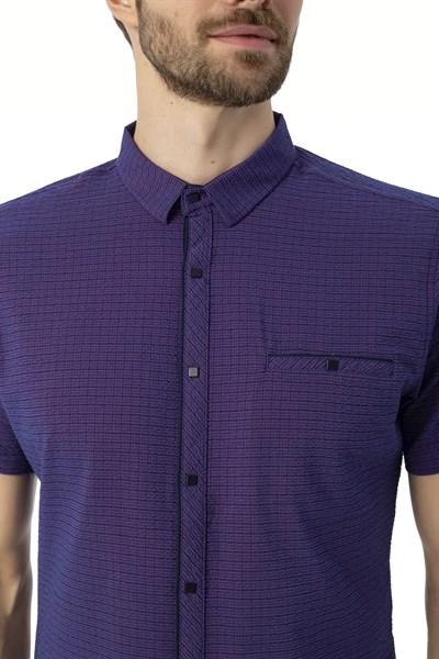 0020785 Vip Stendo Erkek Gömlek Mor