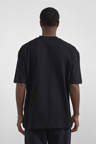 0022451 Vip Stendo Erkek Tişört Siyah