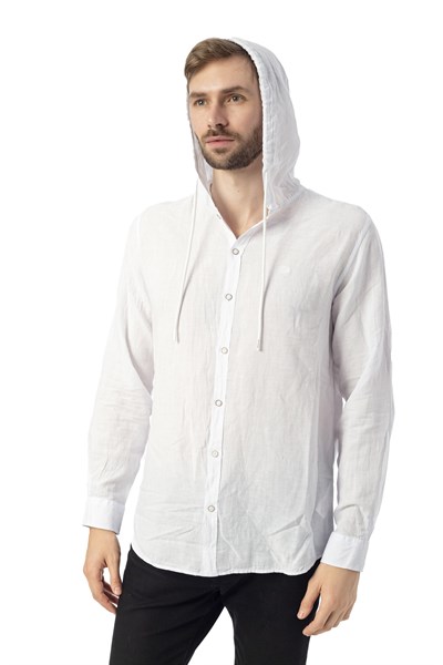 0022767 Vip Stendo Erkek Gömlek Beyaz