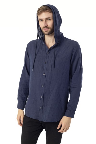 0022767 Vip Stendo Erkek Gömlek Lacivert