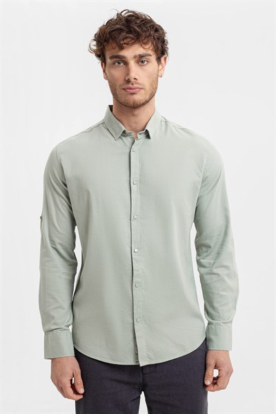 0024176 Vip Stendo Erkek Gömlek Mint