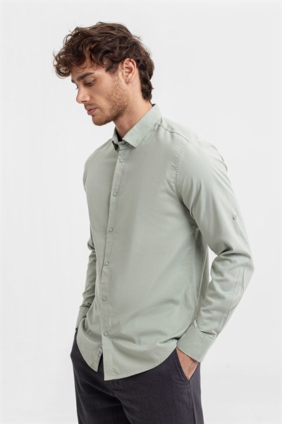 0024178 Vip Stendo Erkek Gömlek Mint