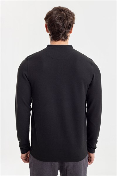 0024565 Vip Stendo Erkek Tişört Siyah