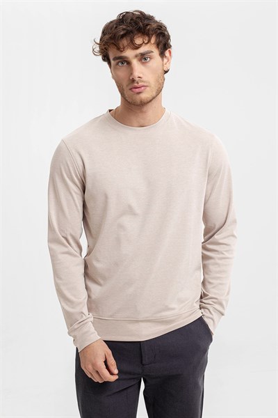 0026645 Vip Stendo Erkek Tişört Bej