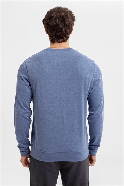 0026645 Vip Stendo Erkek Tişört Indigo